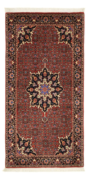 Perserteppich - Bidjar - 144 x 73 cm - dunkelrot