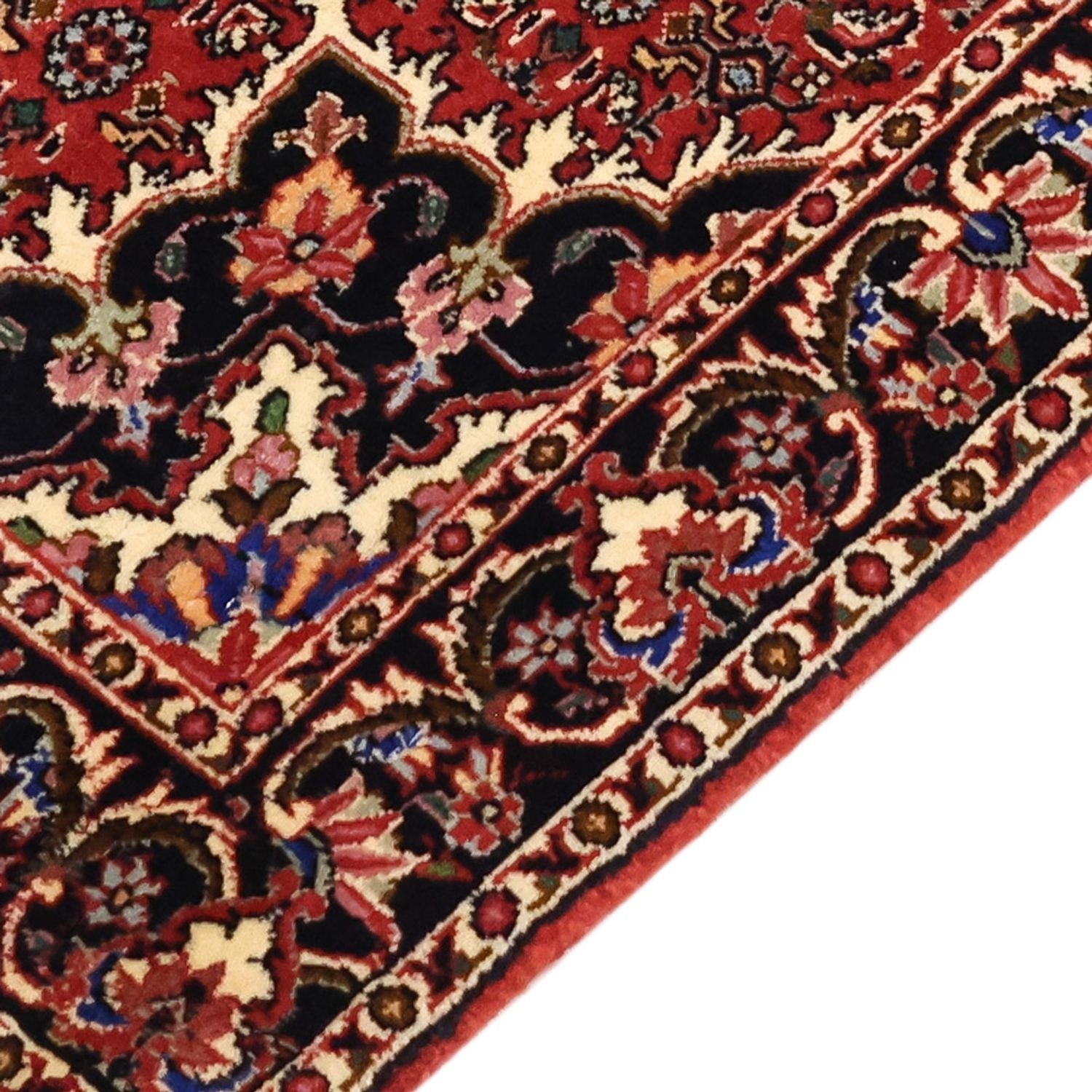 Perserteppich - Bidjar - 144 x 73 cm - dunkelrot