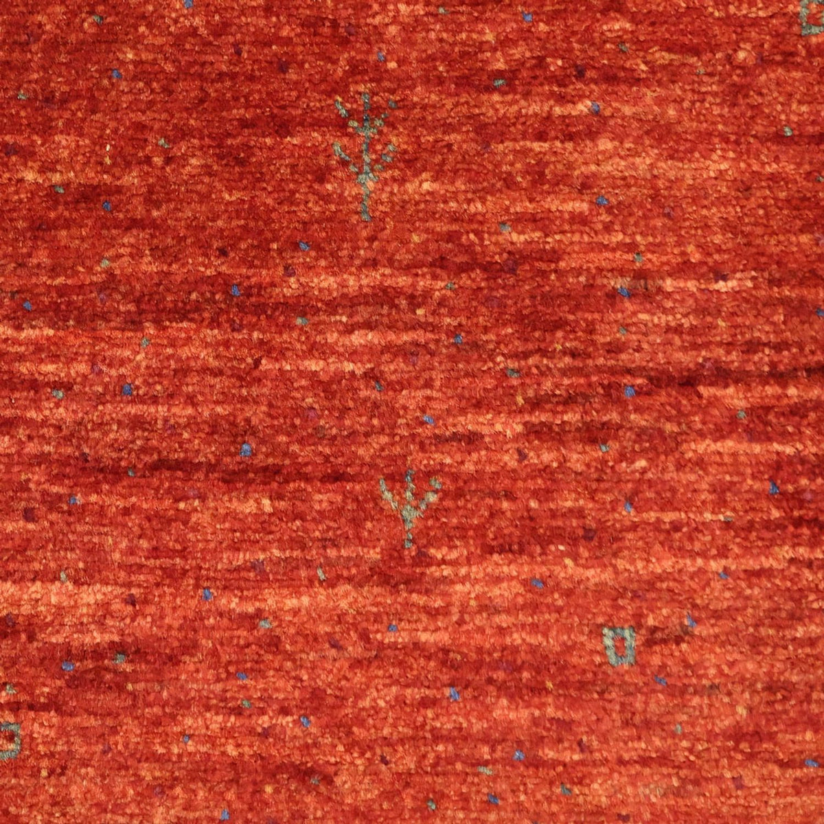 Gabbeh Teppich - Kaschkuli Perser - 127 x 78 cm - orange