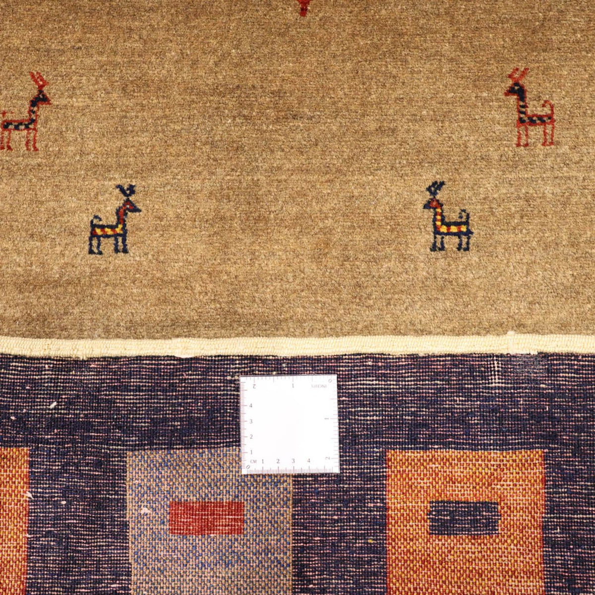 Gabbeh Teppich - Loribaft Perser - 156 x 105 cm - mehrfarbig