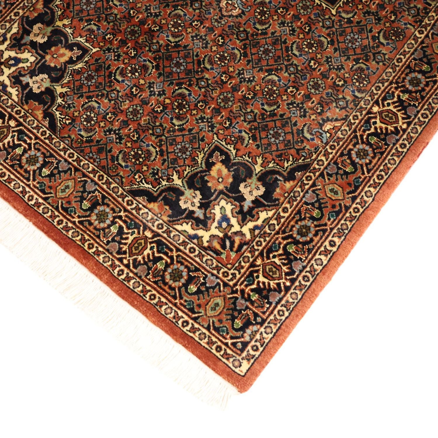 Perserteppich - Bidjar - 136 x 70 cm - dunkelbeige
