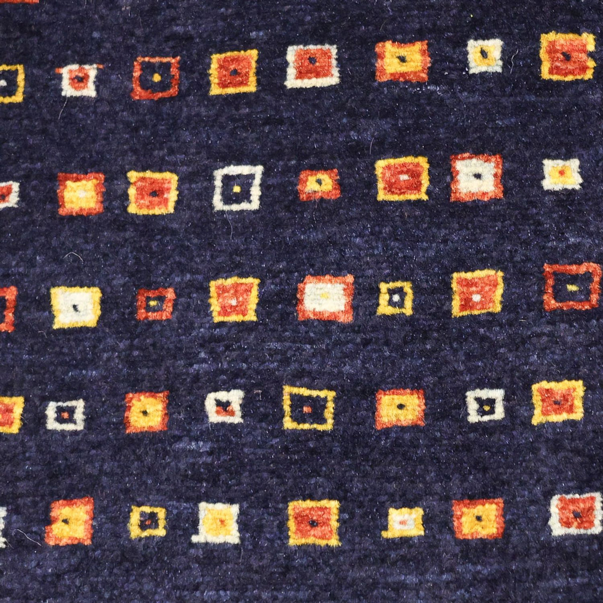 Gabbeh Teppich - Kaschkuli Perser - 119 x 81 cm - dunkelblau