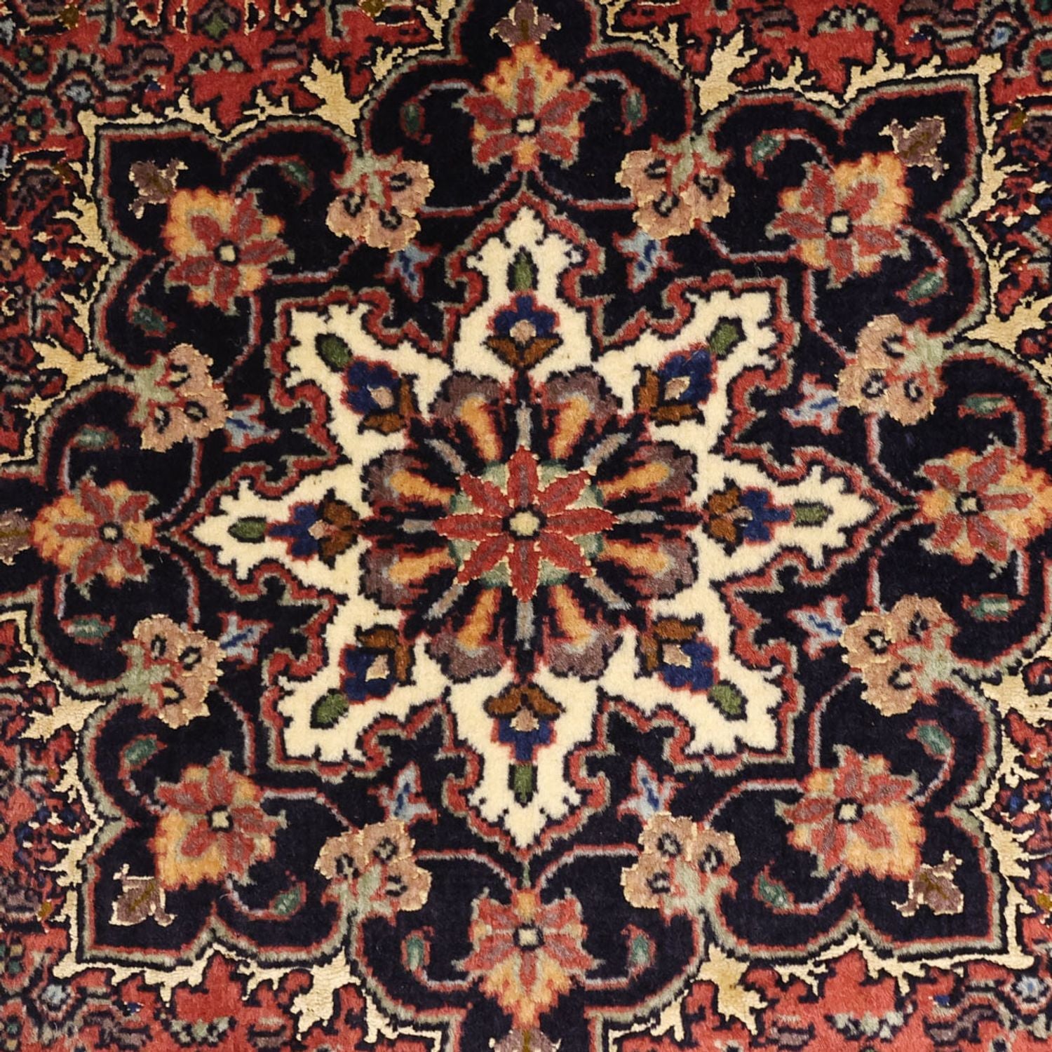 Perserteppich - Bidjar - 147 x 92 cm - dunkelrot