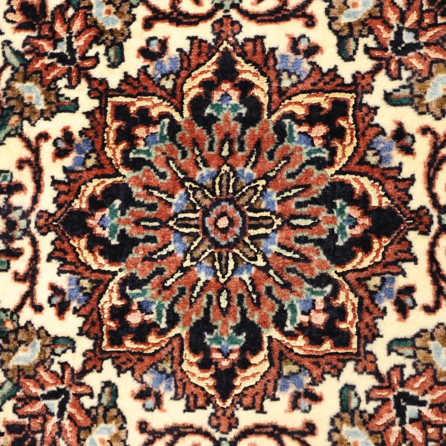 Perserteppich - Bidjar - 141 x 71 cm - dunkelrot