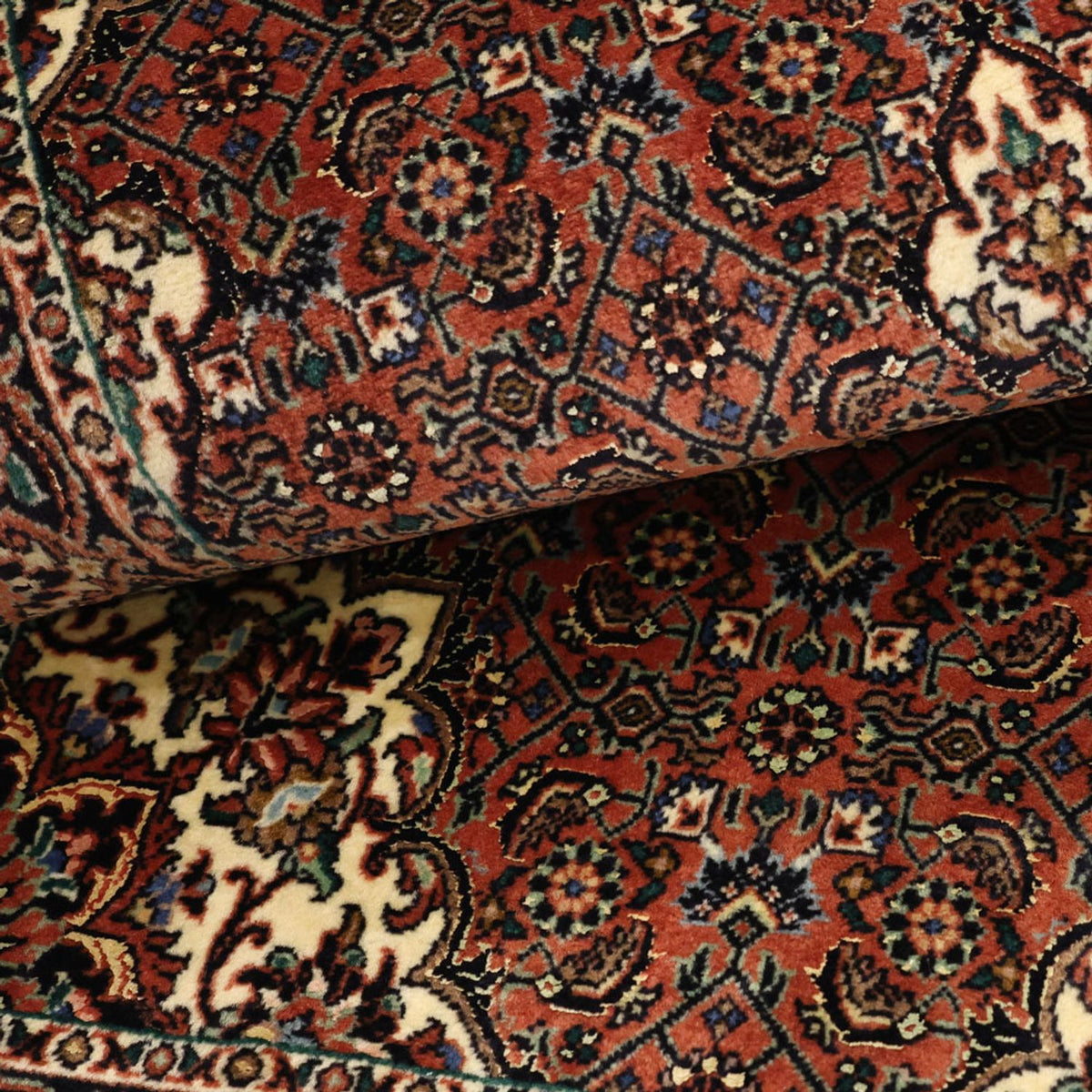 Perserteppich - Bidjar - 141 x 71 cm - dunkelrot