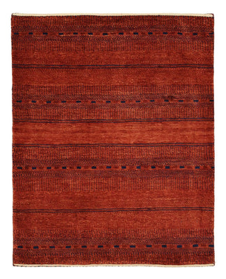 Gabbeh Teppich - Kaschkuli Perser - 100 x 80 cm - dunkelrot