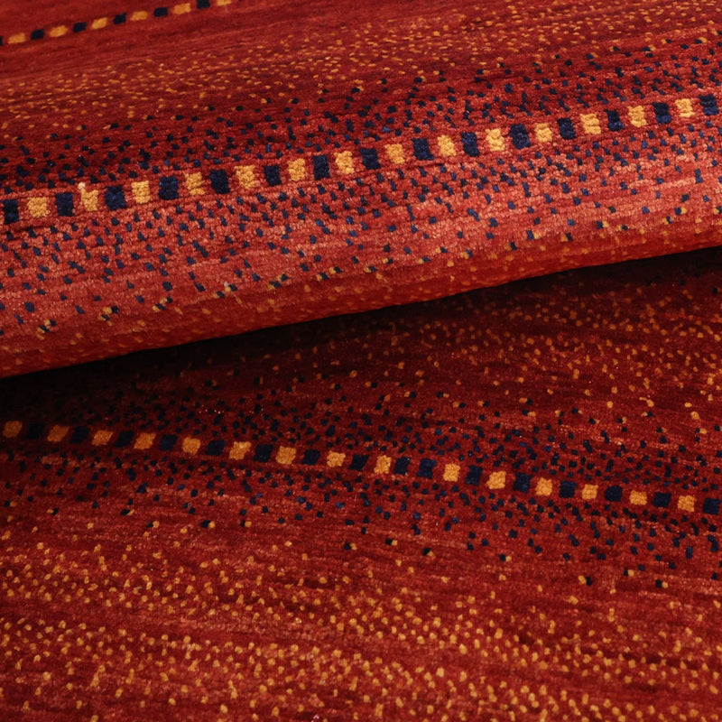 Gabbeh Teppich - Kaschkuli Perser - 122 x 98 cm - rot