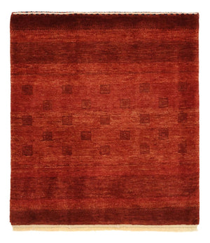 Gabbeh Teppich - Kaschkuli Perser - 89 x 80 cm - rost