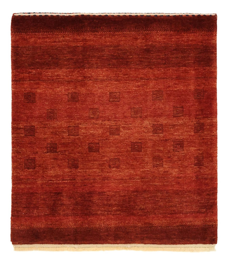 Gabbeh Teppich - Kaschkuli Perser - 89 x 80 cm - rost