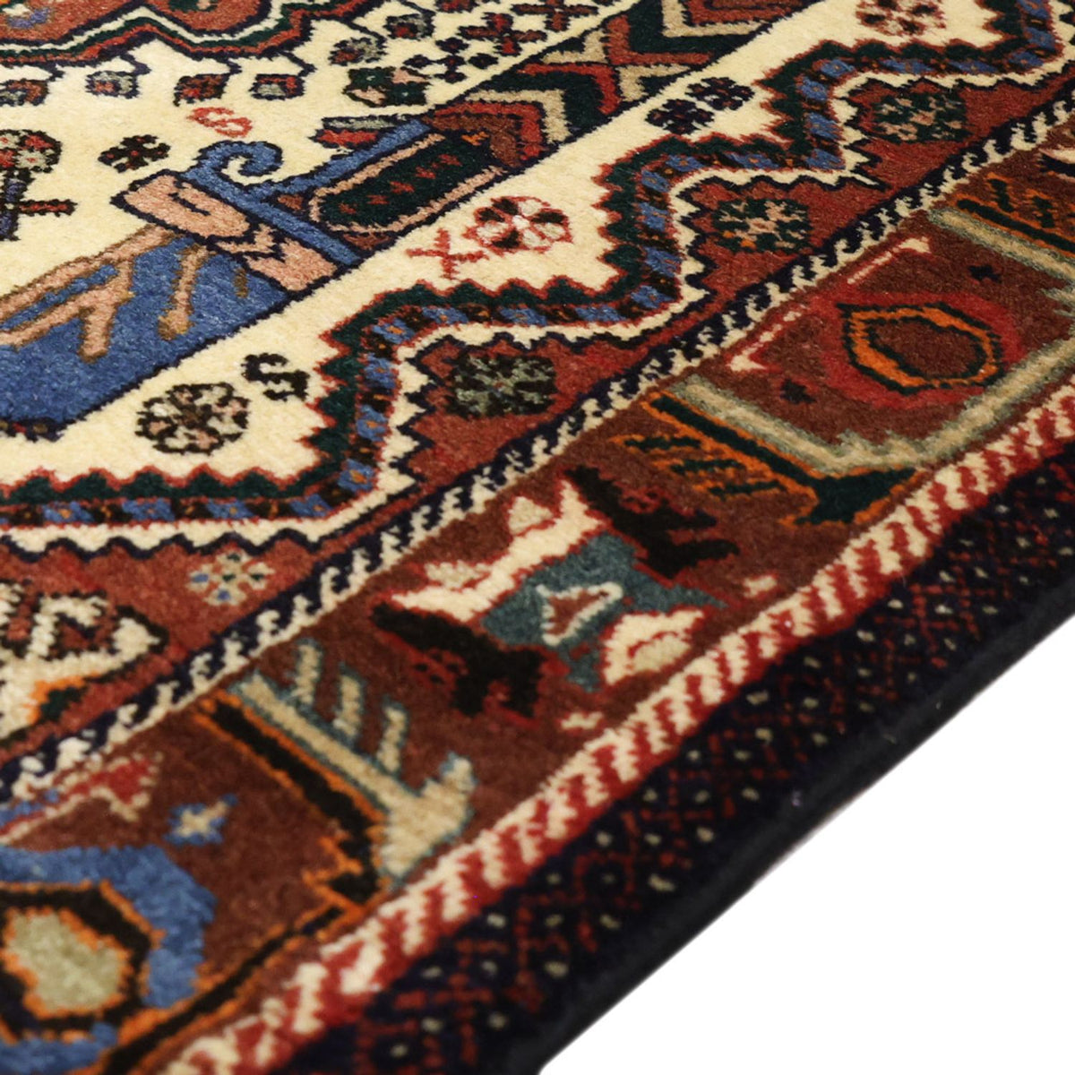 Perserteppich - Nomadic - 153 x 105 cm - beige