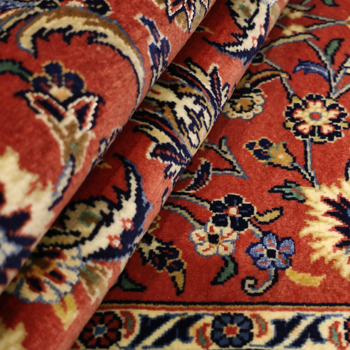 Läufer Perser - Keshan - 151 x 57 cm - rot