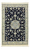 Perserteppich - Nain - Royal - 136 x 86 cm - dunkelblau