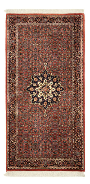 Perserteppich - Bidjar - 140 x 72 cm - dunkelrot