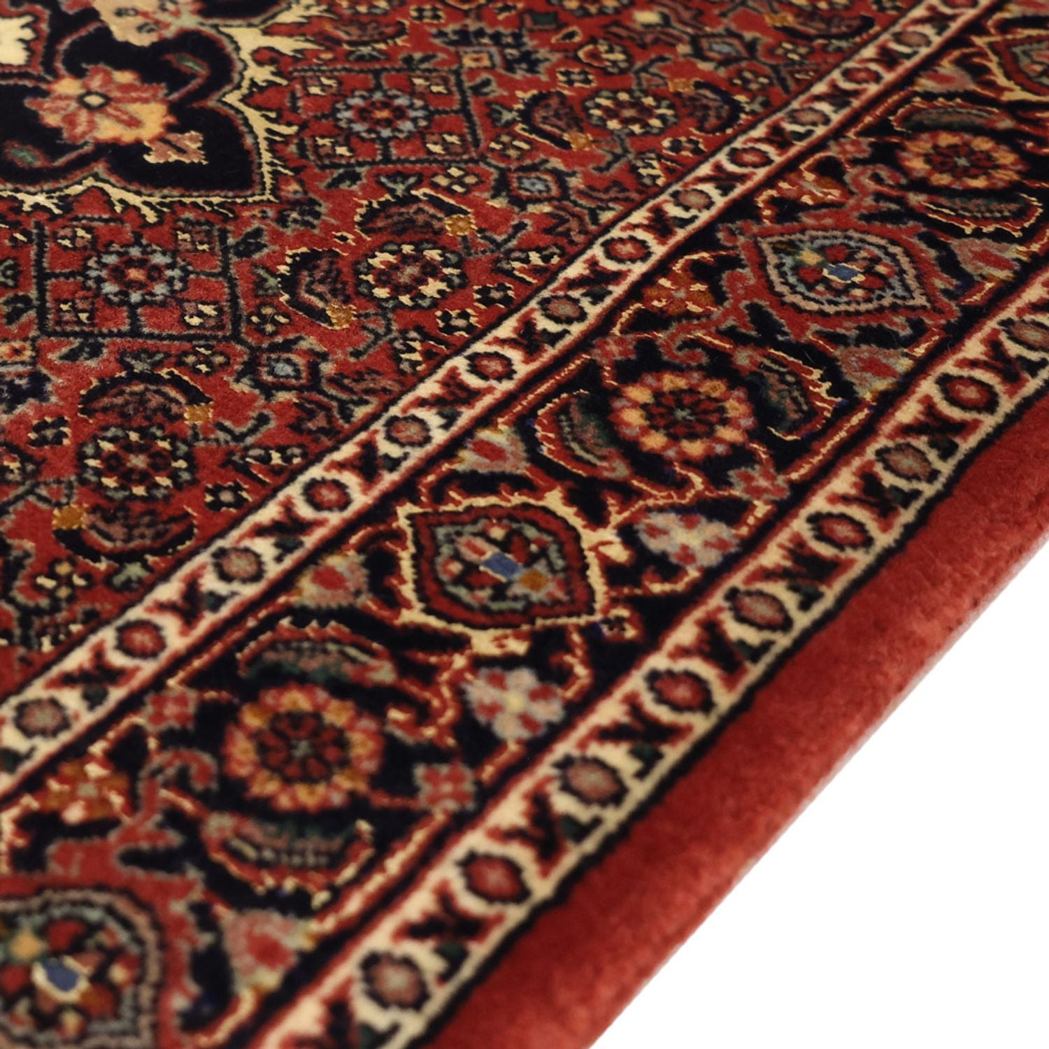 Perserteppich - Bidjar - 140 x 72 cm - dunkelrot