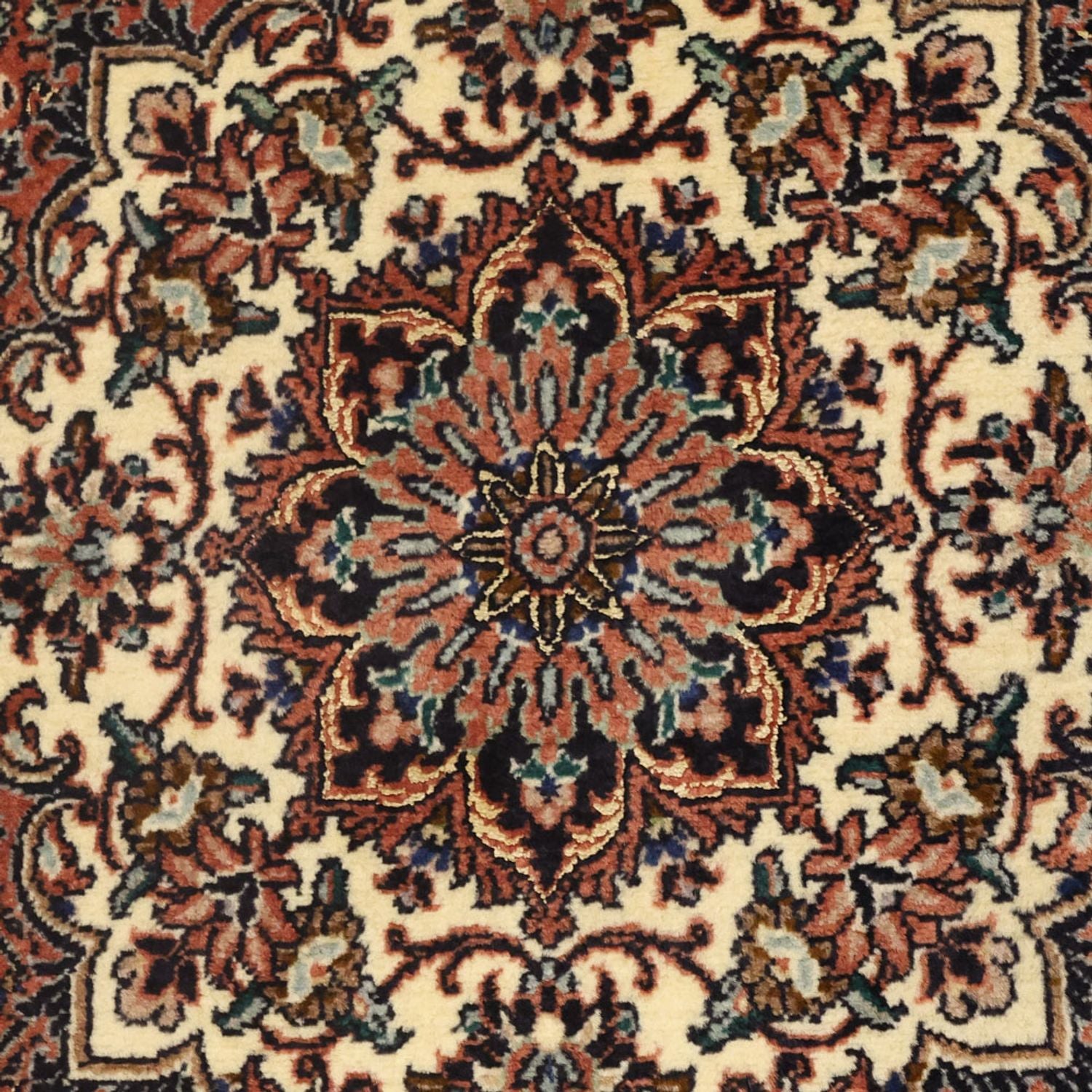 Perserteppich - Bidjar - 144 x 70 cm - dunkelrot