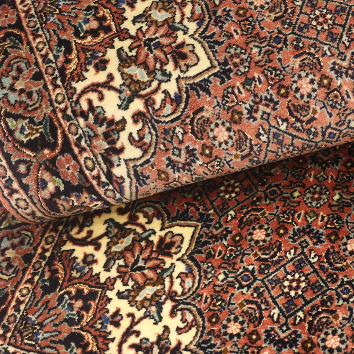 Perserteppich - Bidjar - 144 x 70 cm - dunkelrot