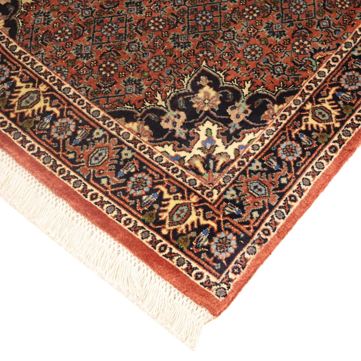 Perserteppich - Bidjar - 140 x 68 cm - dunkelrot