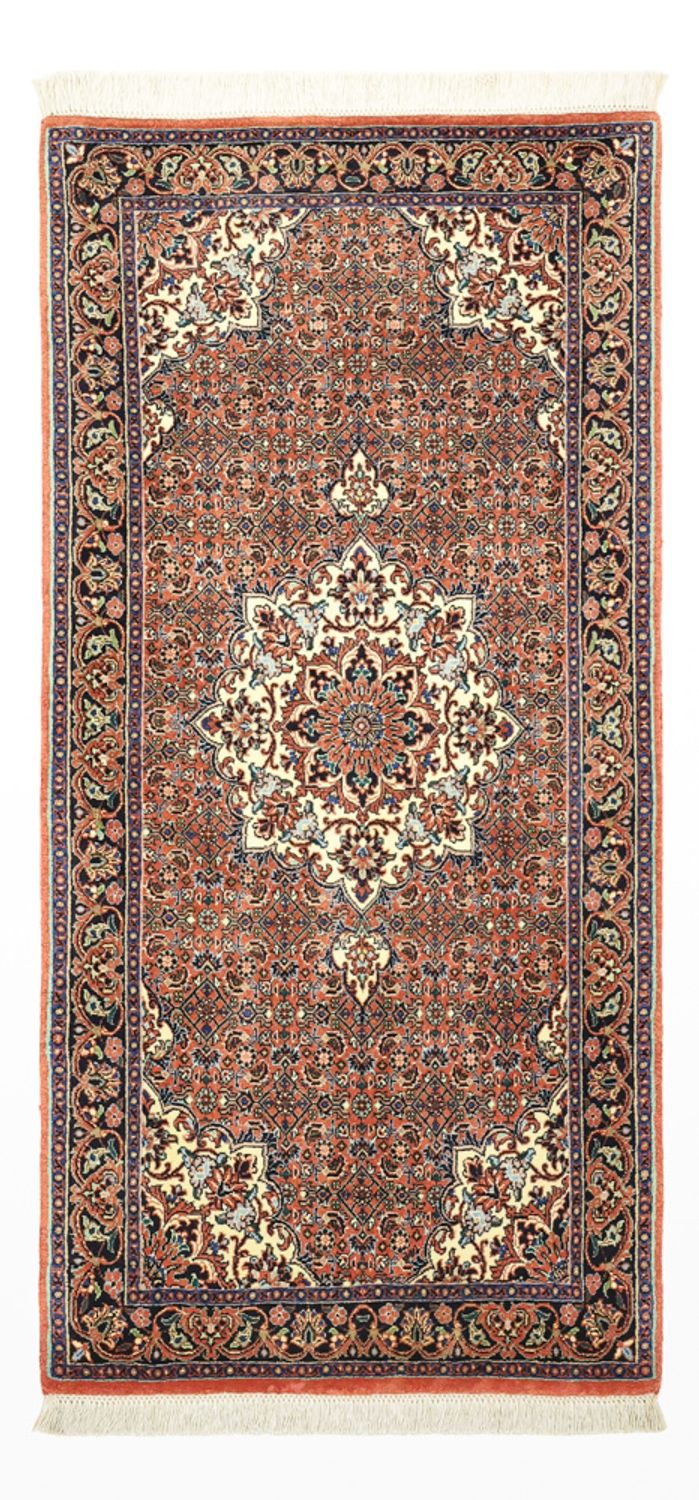 Perserteppich - Bidjar - 141 x 69 cm - dunkelrot