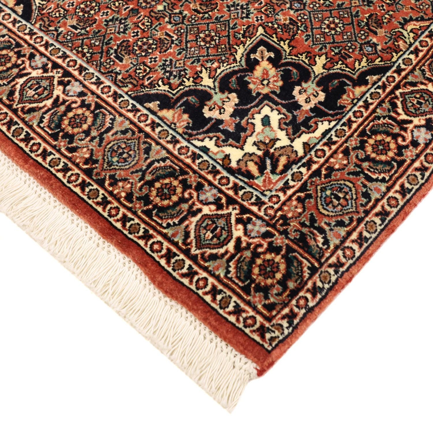Perserteppich - Bidjar - 131 x 72 cm - dunkelrot