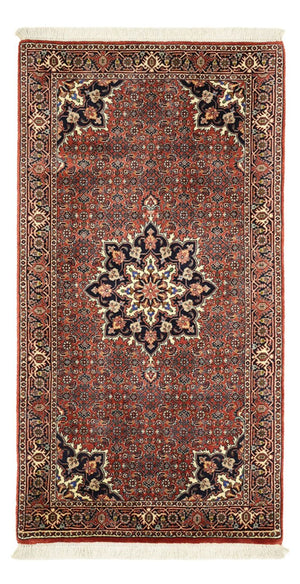 Perserteppich - Bidjar - 135 x 73 cm - dunkelrot