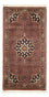 Perserteppich - Bidjar - 135 x 73 cm - dunkelrot