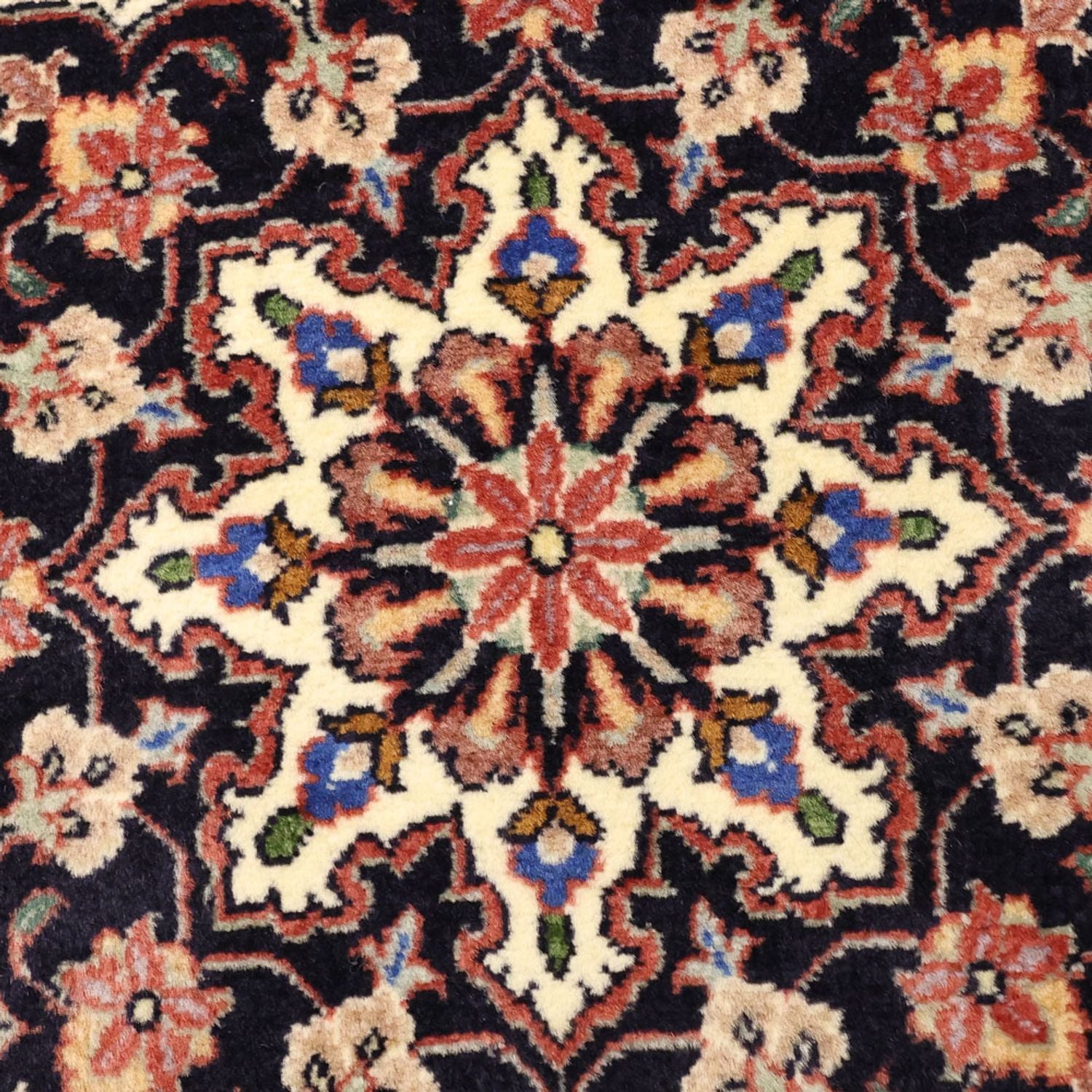 Perserteppich - Bidjar - 135 x 73 cm - dunkelrot
