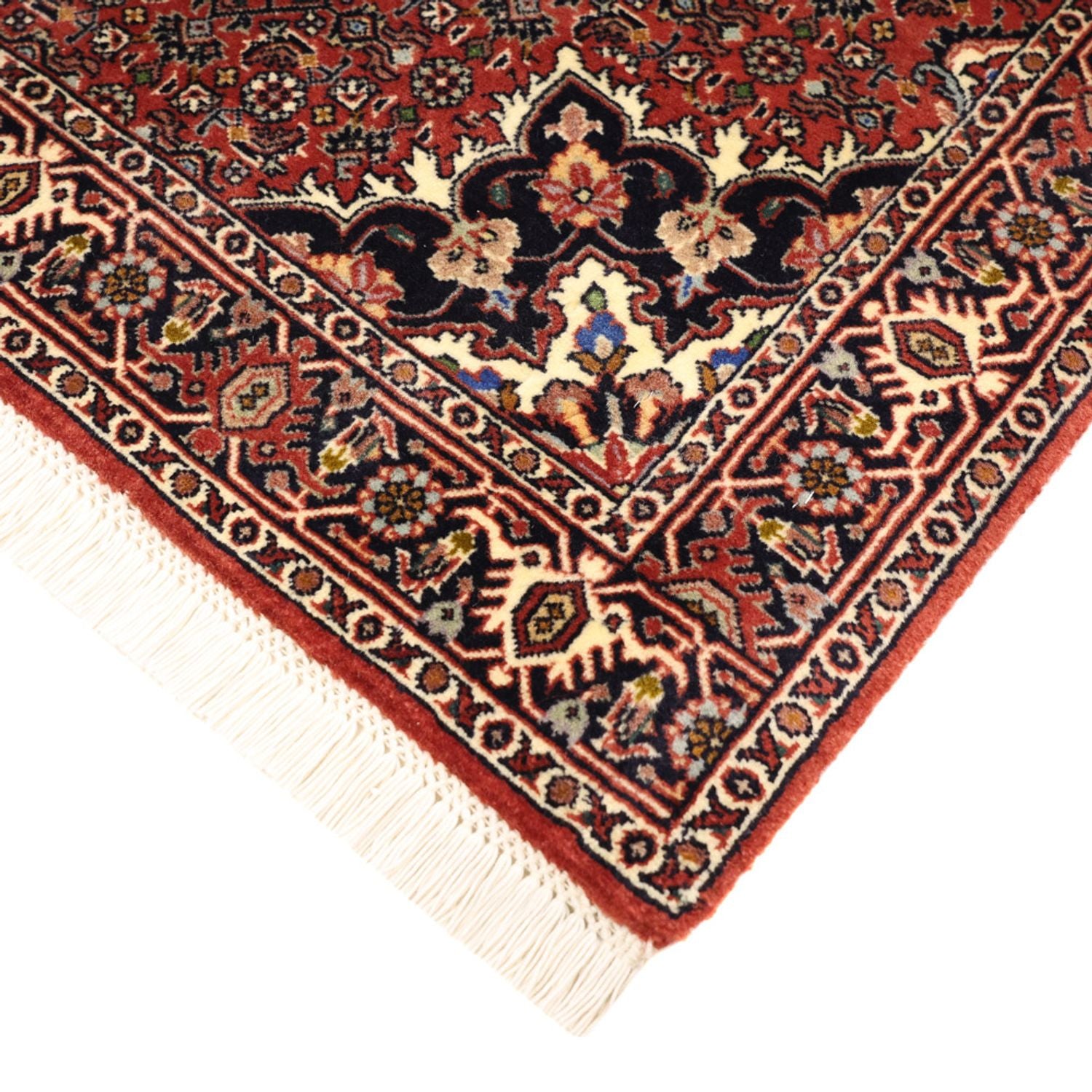 Perserteppich - Bidjar - 135 x 73 cm - dunkelrot
