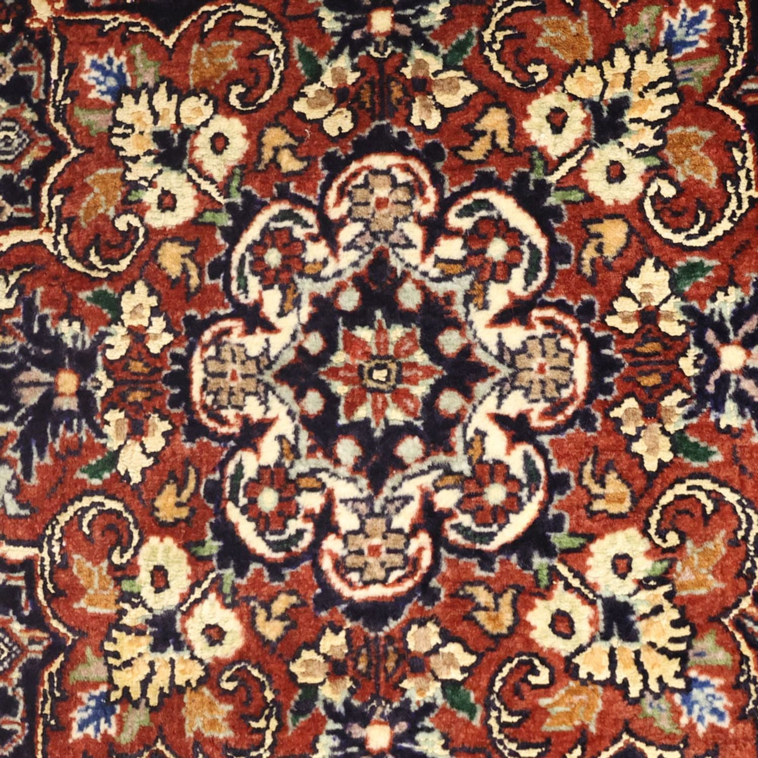 Perserteppich - Bidjar - 139 x 70 cm - dunkelrot