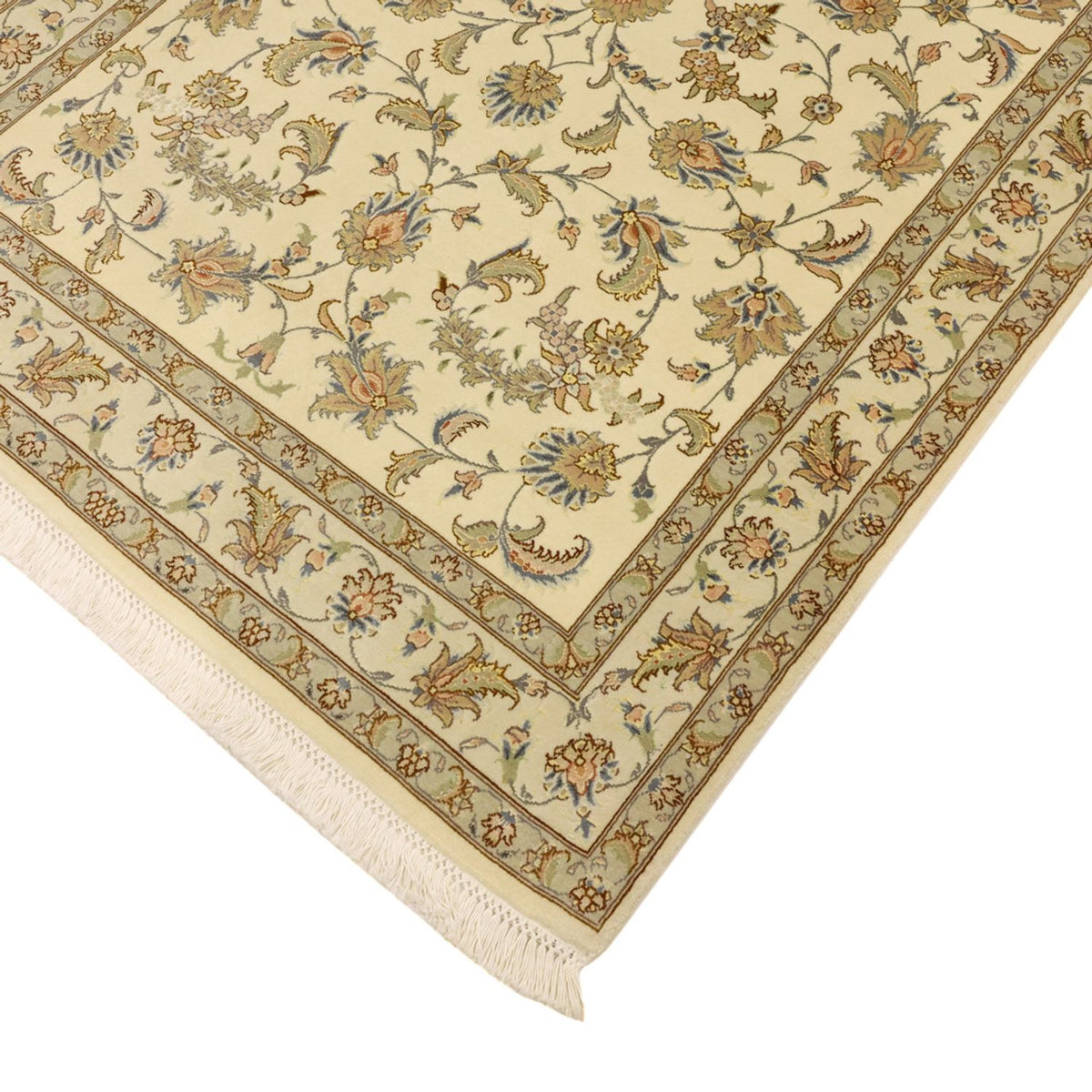 Perserteppich - Täbriz - Royal - 151 x 108 cm - beige