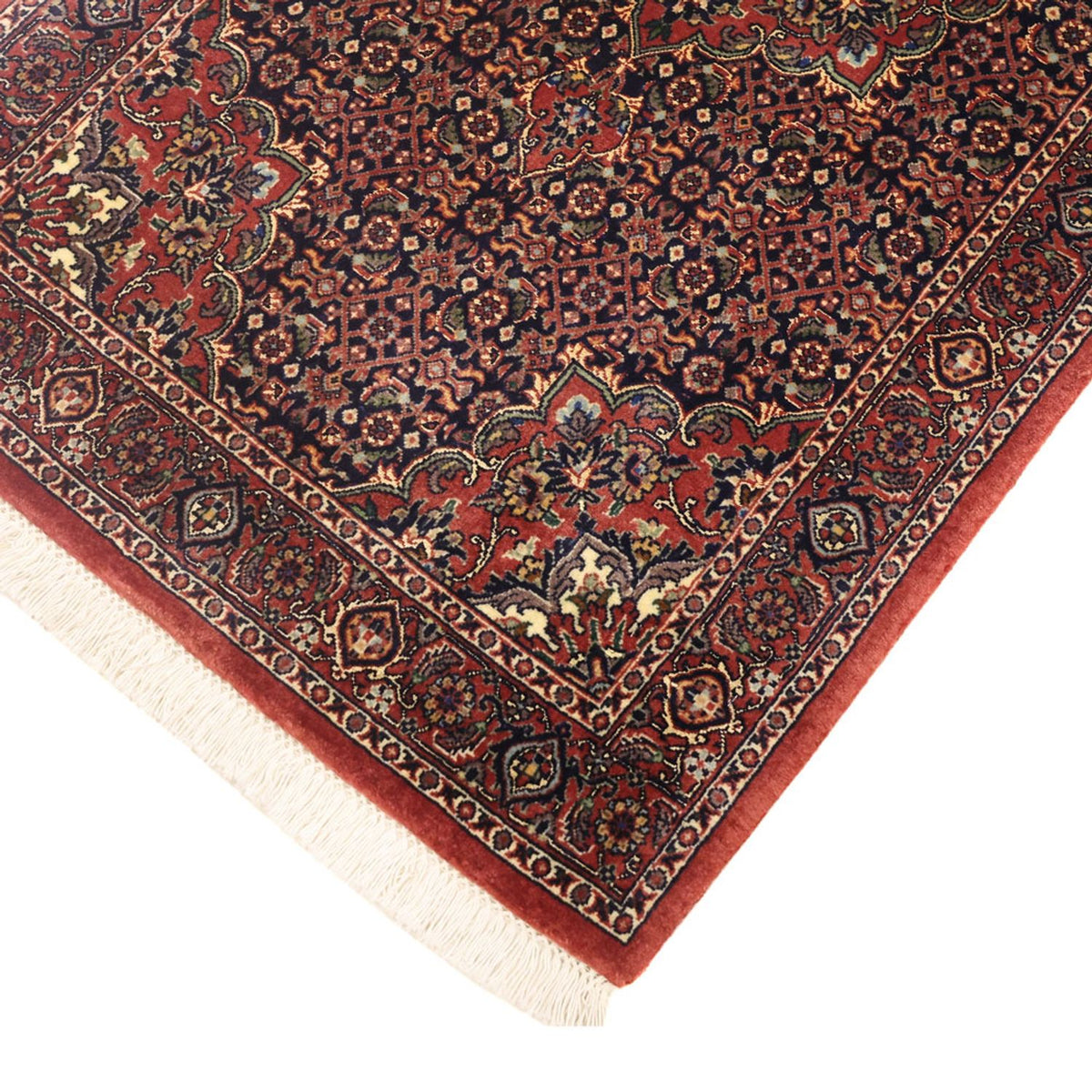 Perserteppich - Bidjar - 136 x 69 cm - dunkelbeige