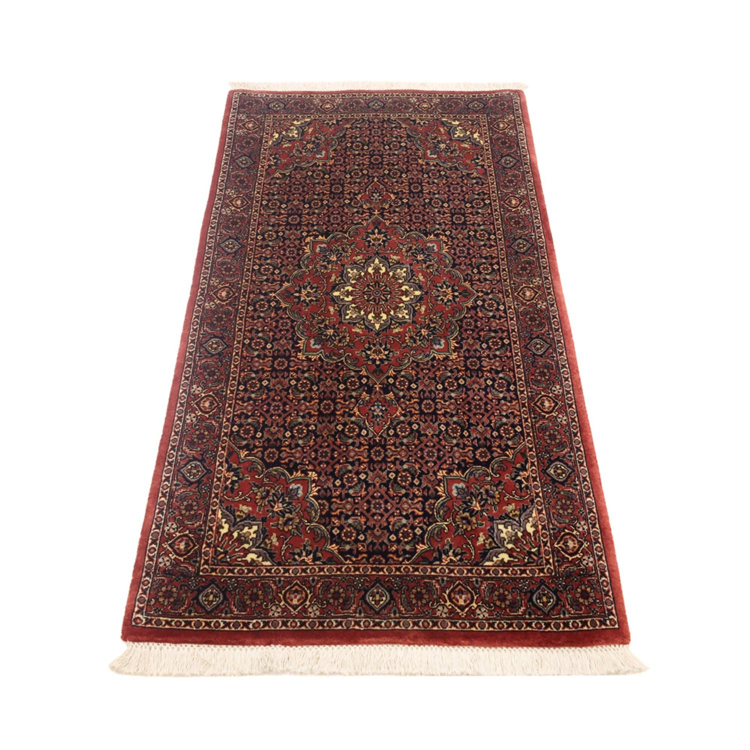 Perserteppich - Bidjar - 136 x 69 cm - dunkelbeige