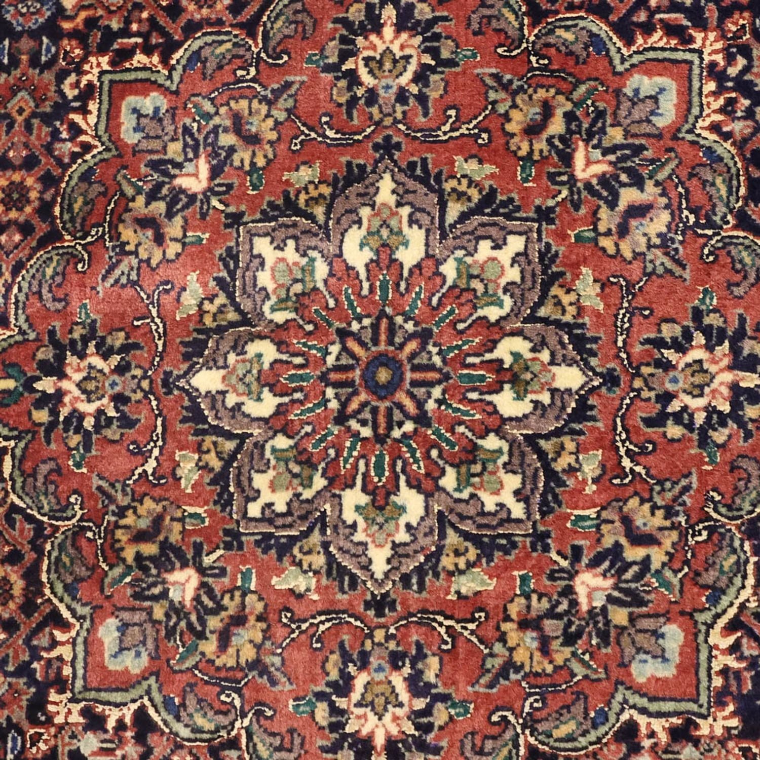 Perserteppich - Bidjar - 136 x 73 cm - dunkelbeige