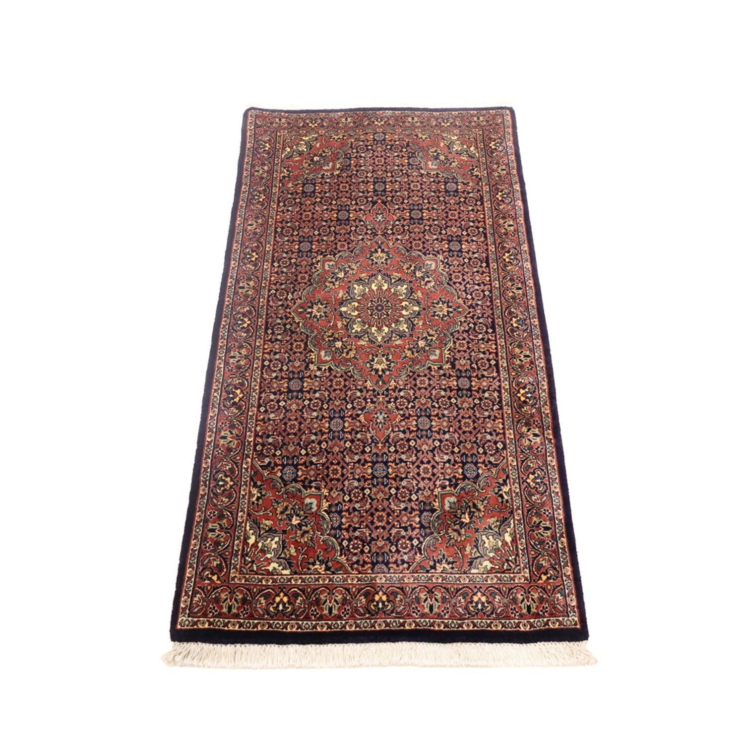 Perserteppich - Bidjar - 136 x 73 cm - dunkelbeige