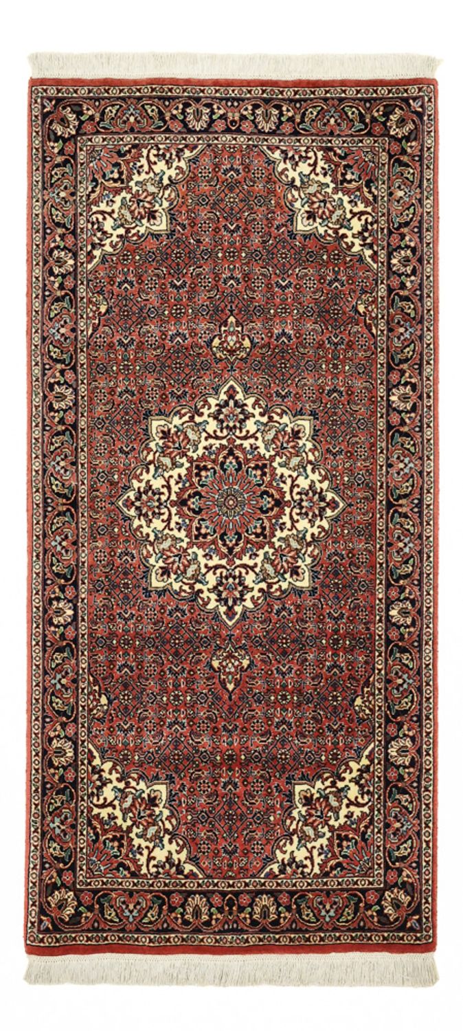 Perserteppich - Bidjar - 148 x 69 cm - dunkelrot