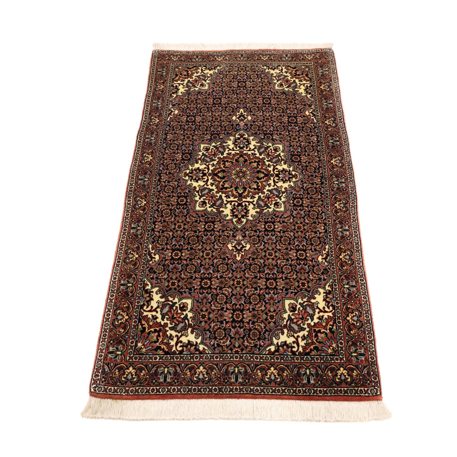 Perserteppich - Bidjar - Royal - 137 x 70 cm - dunkelrot