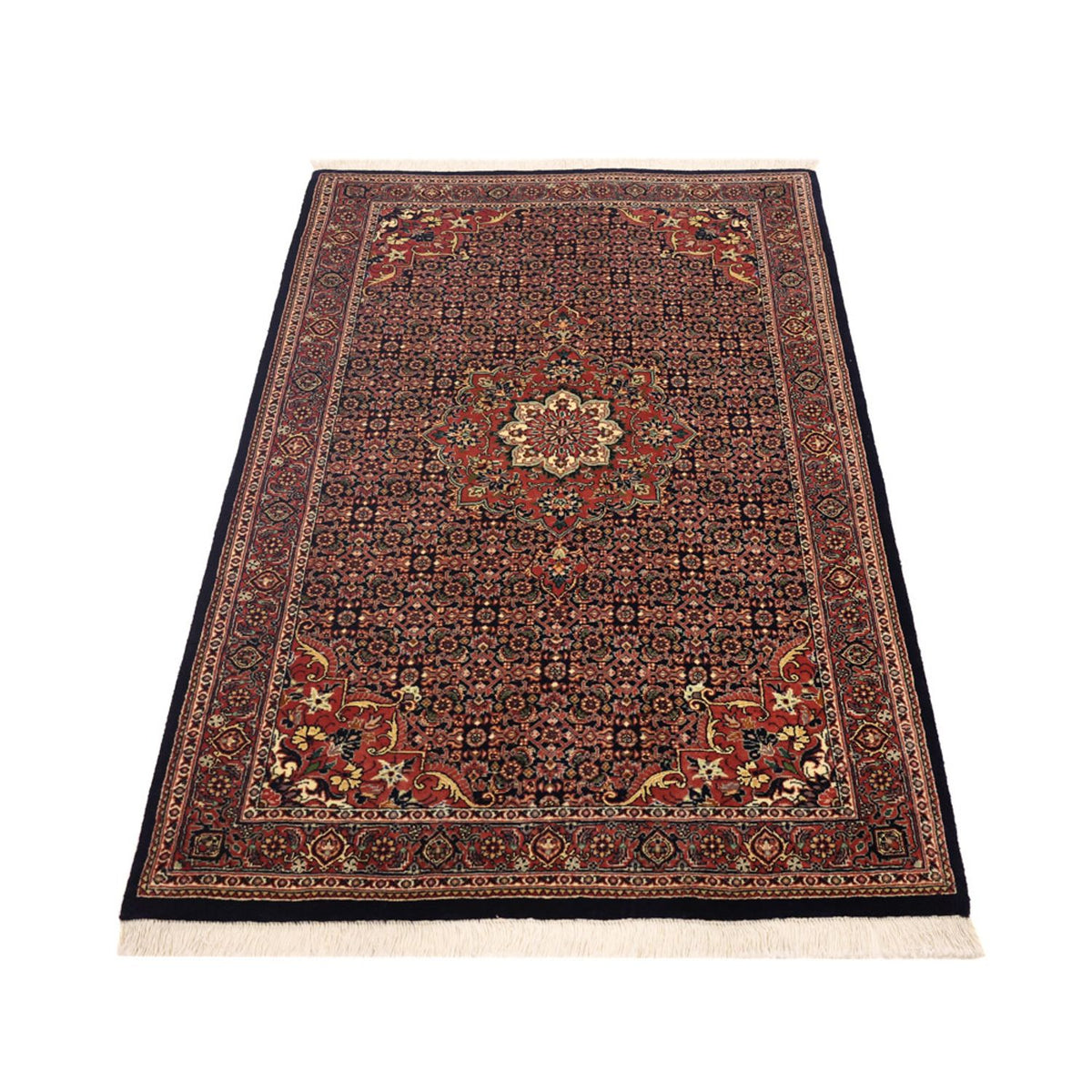 Perserteppich - Bidjar - Royal - 147 x 91 cm - dunkelrot