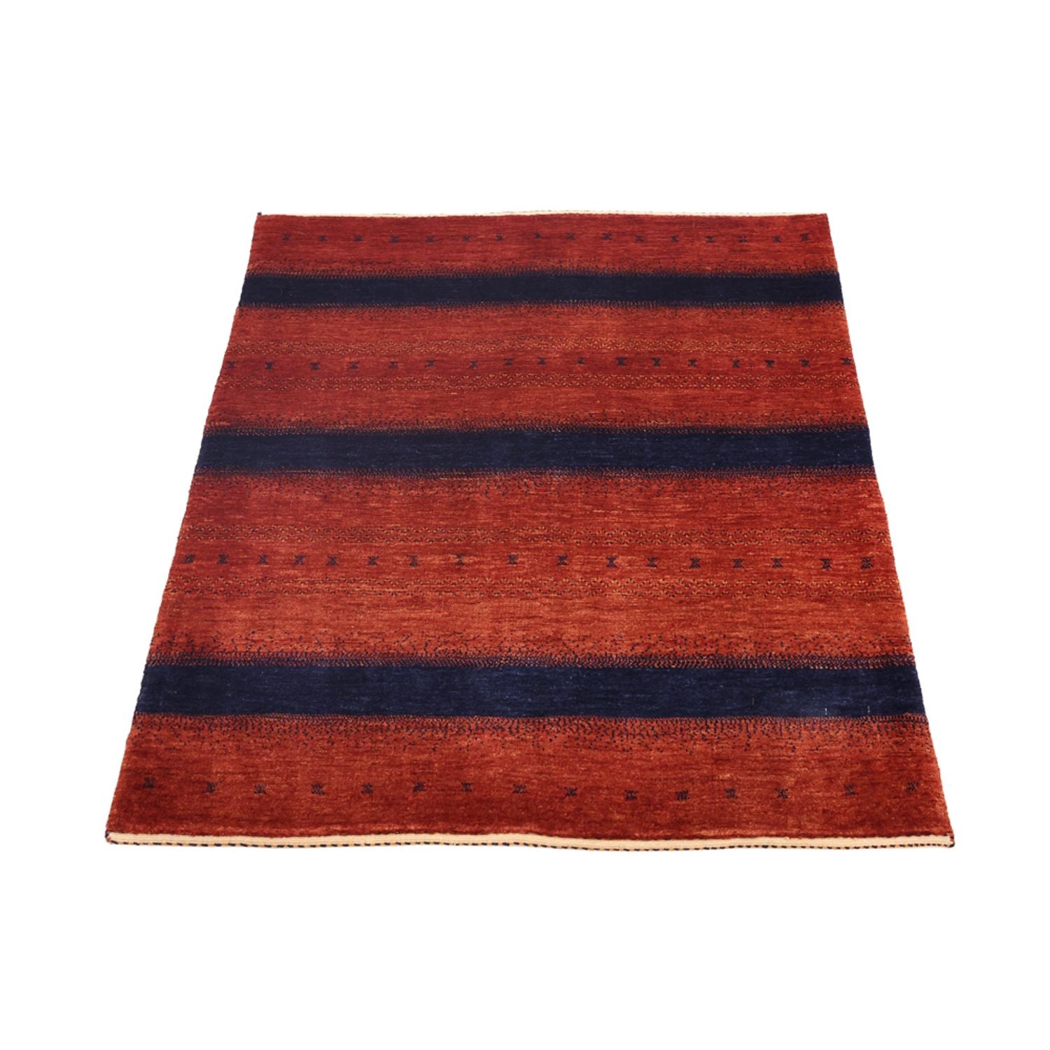 Gabbeh Teppich - Kaschkuli Perser quadratisch  - 114 x 101 cm - mehrfarbig