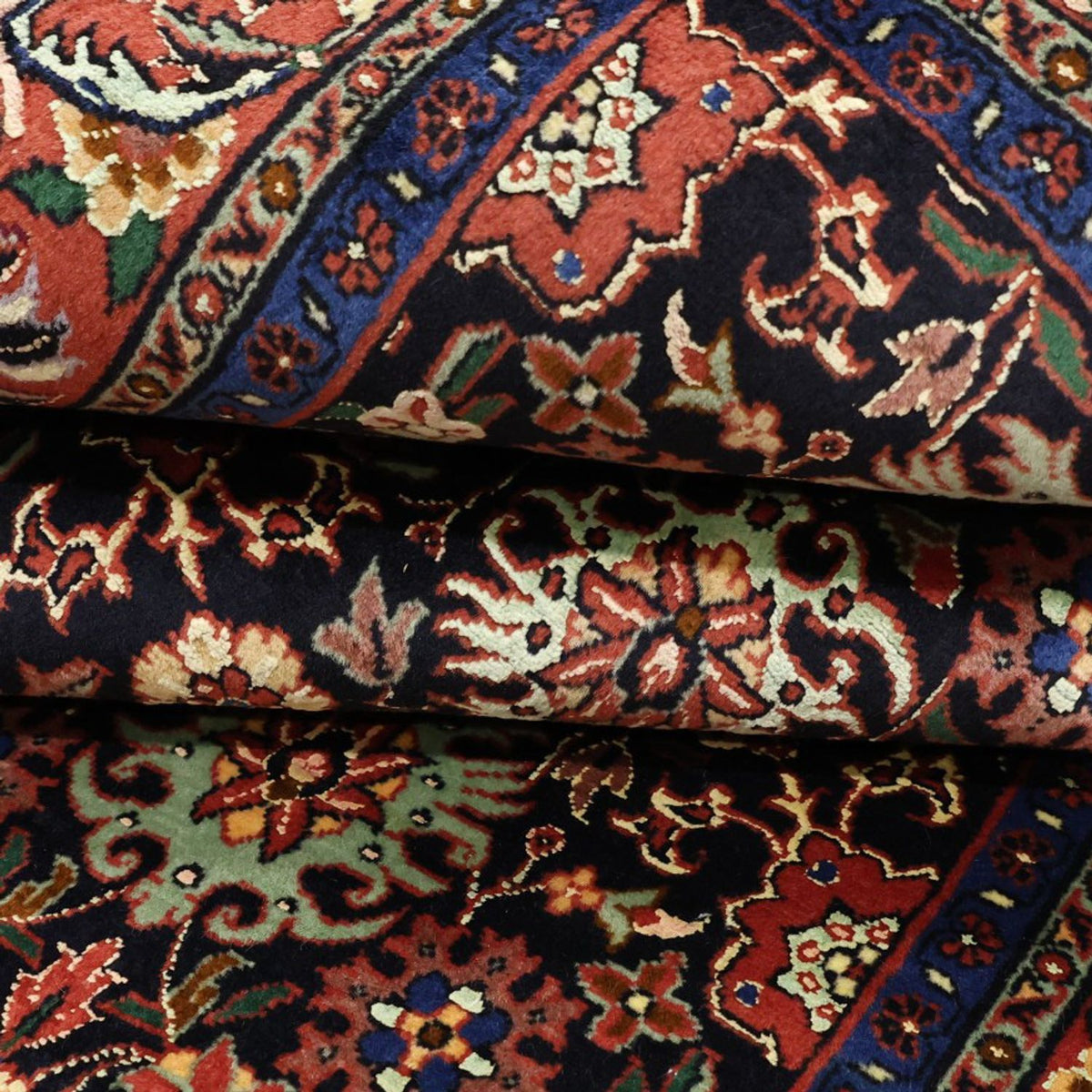 Perserteppich - Bidjar - Royal - 208 x 132 cm - dunkelblau