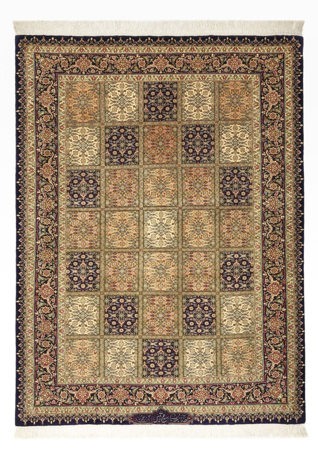 Perserteppich - Täbriz - Royal - Royal - 160 x 115 cm - mehrfarbig
