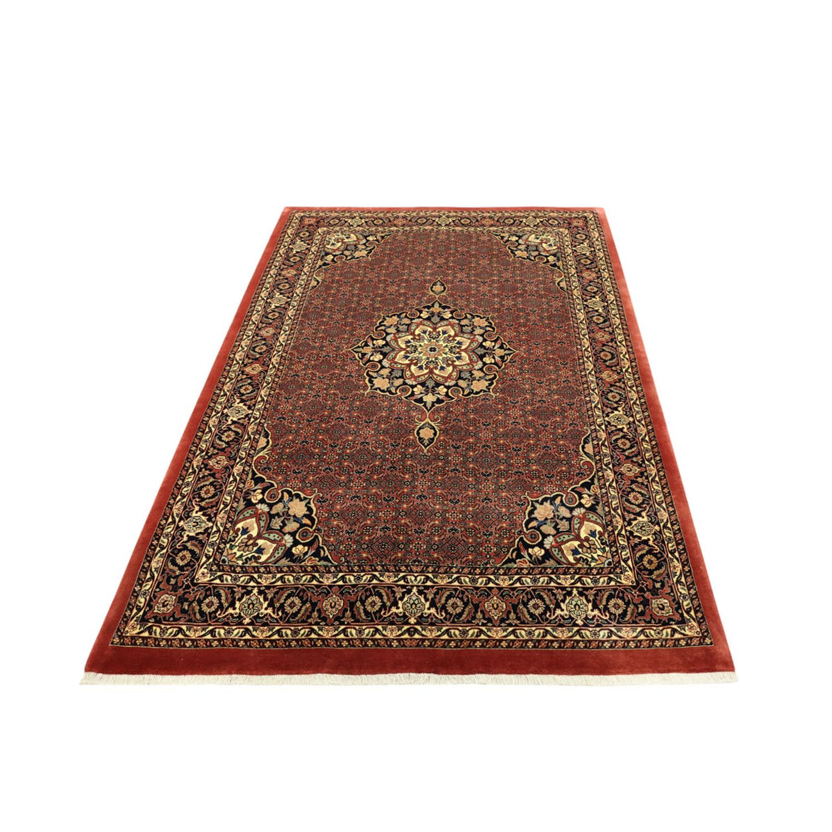 Perserteppich - Bidjar - Royal - 198 x 139 cm - dunkelrot