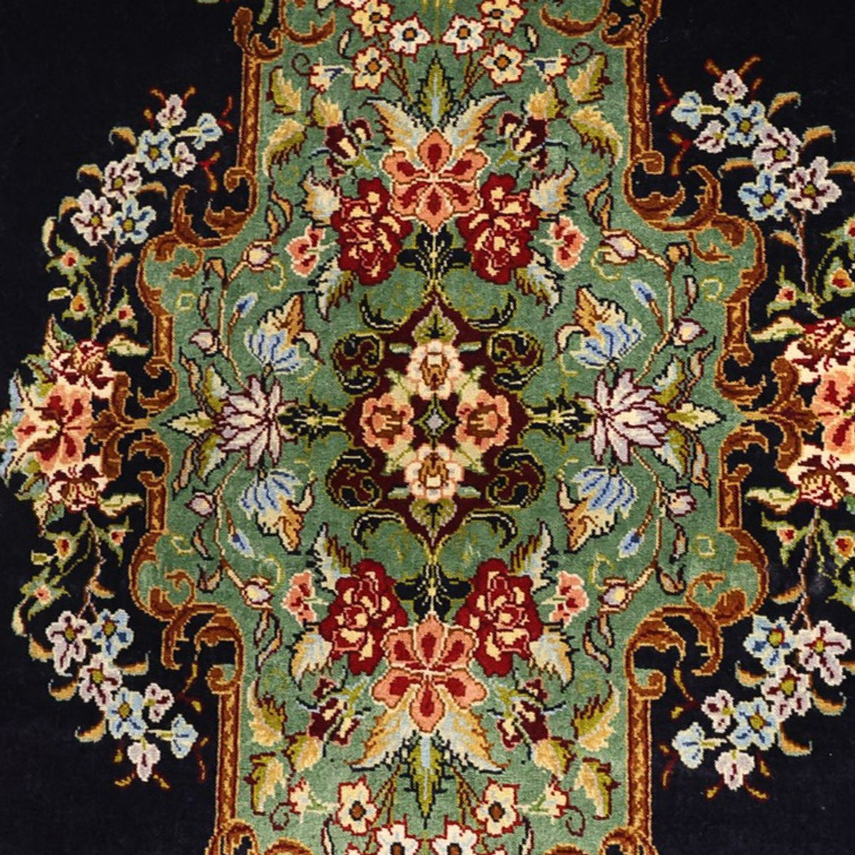 Perserteppich - Classic - 161 x 102 cm - dunkelblau