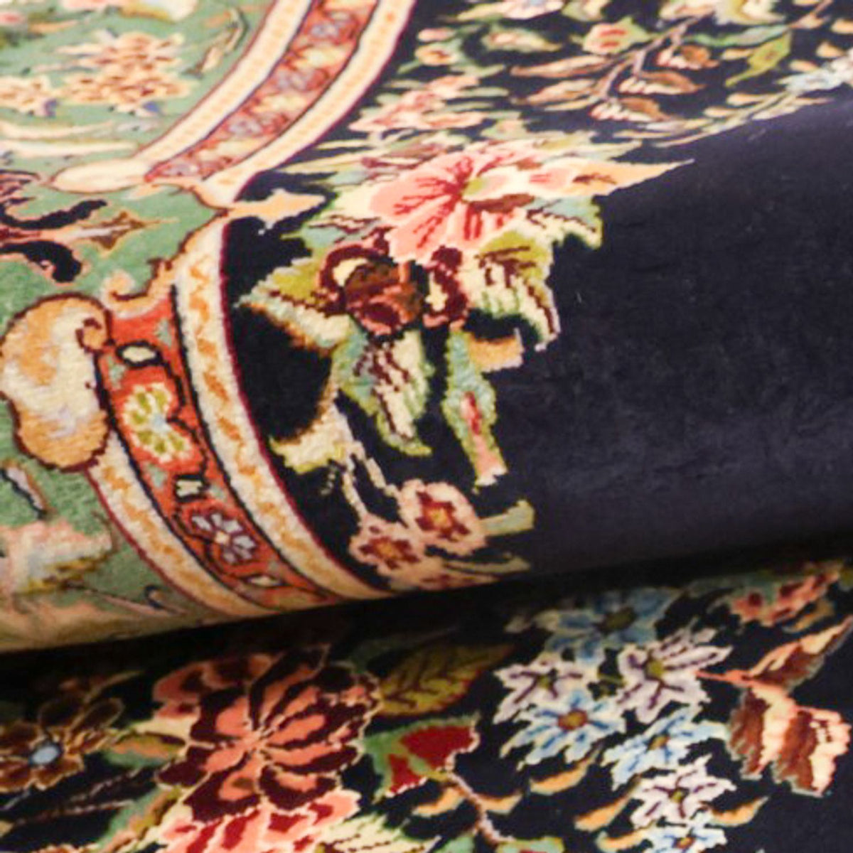 Perserteppich - Classic - 161 x 102 cm - dunkelblau