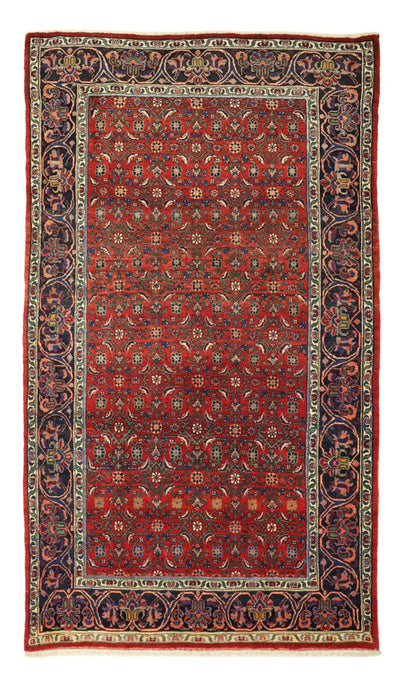 Bidjar Teppich 168x288cm - Perserteppich - dunkelrot