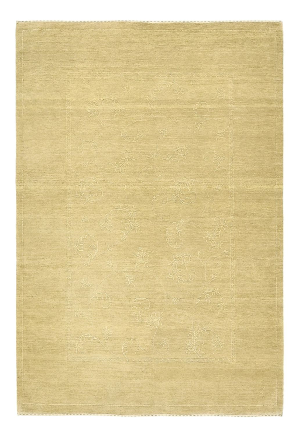 Gabbeh Teppich - Loribaft Indus - 198 x 140 cm - beige