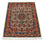 Perserteppich - Bidjar 150 x 100 cm - blau