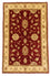 Ziegler Teppich 153 x 100 cm - dunkelrot