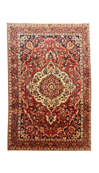 Perserteppich - Nomadic 340 x 215 cm - rot