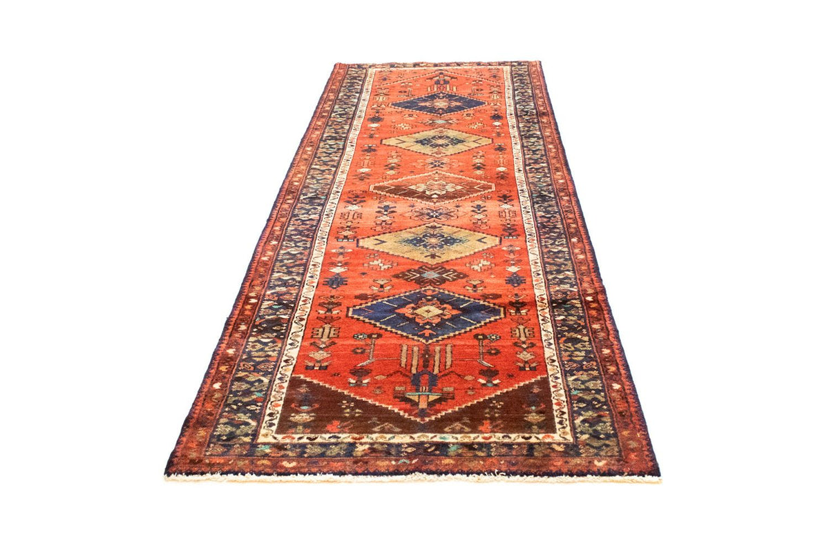Perserteppich - Nomadic 300 x 103 cm - orange