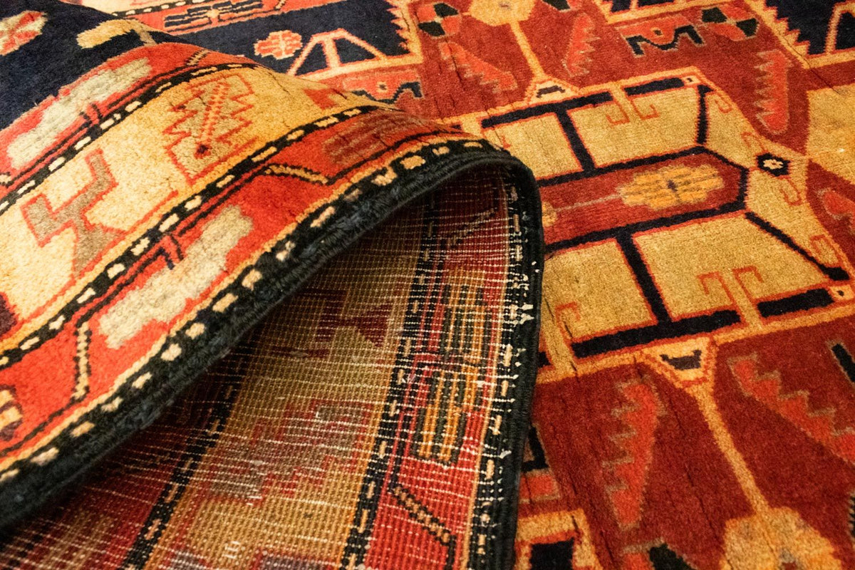 Perserteppich - Nomadic 320 x 113 cm - orange