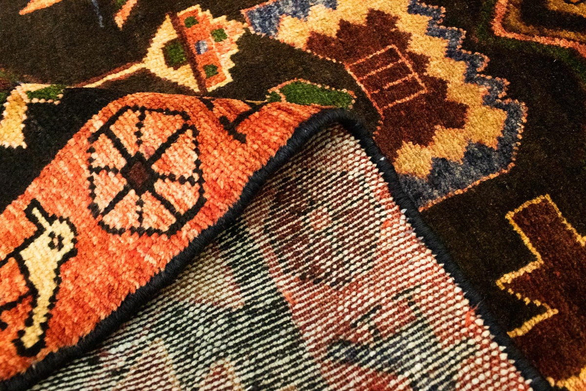 Perserteppich - Nomadic 296 x 105 cm - blau